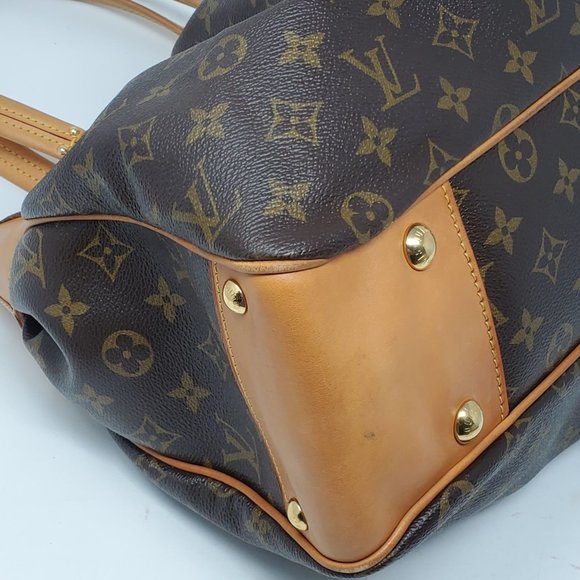100% Auth Louis Vuitton Boetie MM Monogram ToteBag - Picture 12 of 15